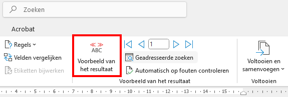 Voorbeeld van resultaat Voorbeeld van resultaat
